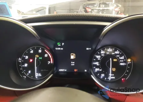 2020 Alfa Romeo Giulia Sport Awd из США, поврежденный, VIN ZARFANAN9L7630017